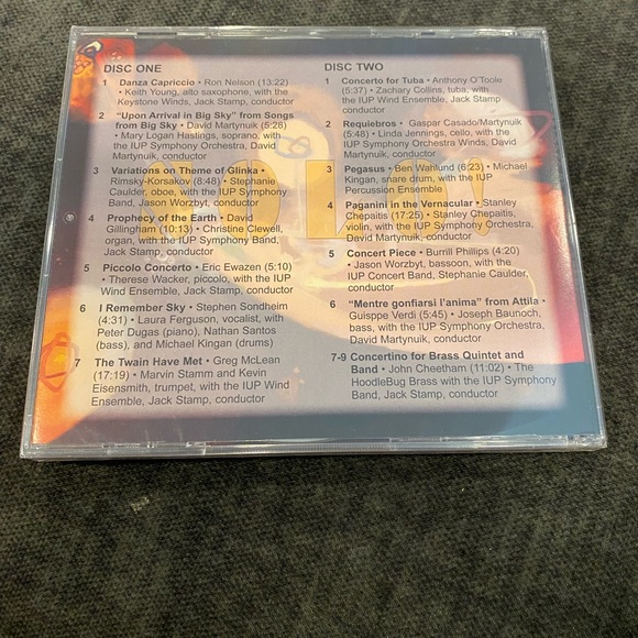 IUP Department of Music ~ Solo! Brand New Sealed - 2 Disc - Picture 2 of 4